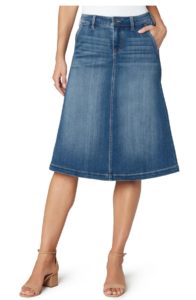 Image of sale on Circle Denim Skirt