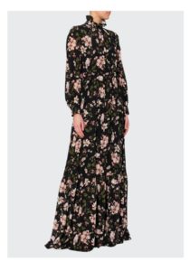 Image of sale on Clementine Floral-Print Gown