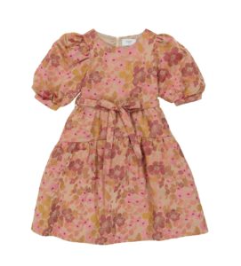 Image of sale on Floral cotton-blend dress