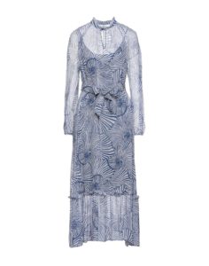 Image of sale on Belted Long Sleeve Dress