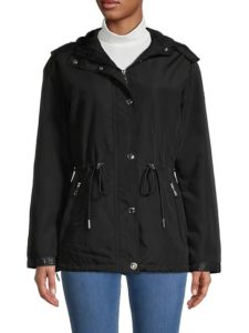 Image of sale on ​Missy Cinched Hooded Jacket