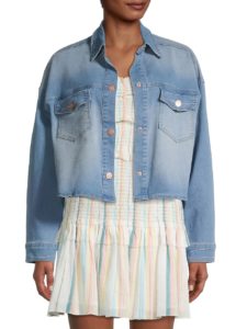 Image of sale on ​Faded Denim Jacket