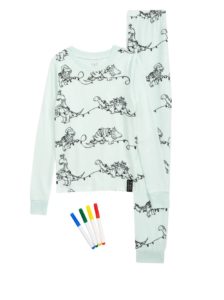Image of sale on Kids’ Dino DIY Color Me Fitted Two-Piece Pajamas