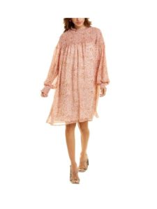 Image of sale on Smocked Yoke Shift Dress