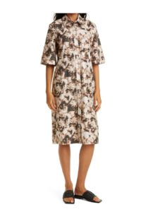 Image of sale on Demi Cotton Blend Shirtdress