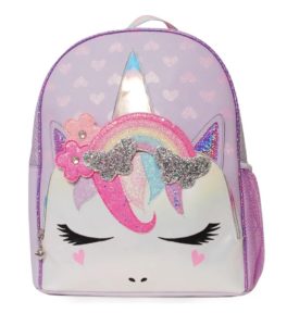 Image of sale on Miss Gwen Glitter Rainbow Crown Backpack