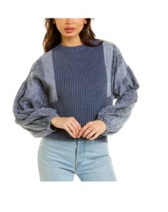 Image of sale on Mixed Media Sweater