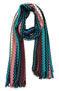 Image of sale on Zigzag Wool Blend Scarf