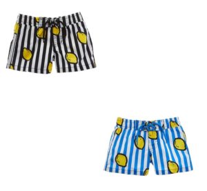 Image of sale on Lemon Stripes Swim Short size 2-6x