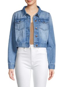 Image of sale on Cropped Denim Jacket