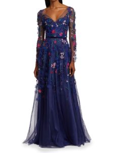 Image of sale on Lucy Beaded Floral Gown