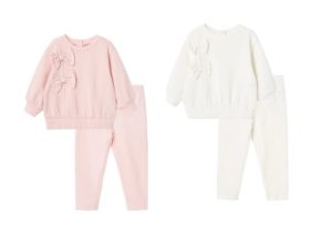 Image of sale on Bows Fleece Pullover Pant Set