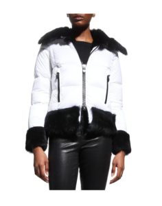 Image of sale on Dardana Fur-Trim Down Jacket