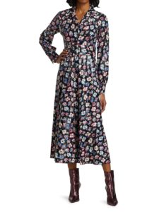 Image of sale on Jojo Floral Print Shirtdress