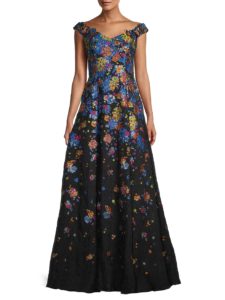 Image of sale on Off-The-Shoulder Ball Gown
