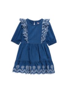 Image of sale on Little Girl’s Denim Dress