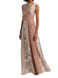 Image of sale on Pieced Metallic Gown