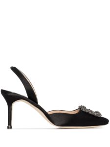 Image of sale on Hangisi 70mm satin slingback pumps