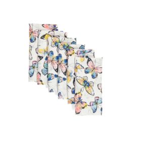 Image of sale on Set Of 6 Sophia Butterflies Napkins