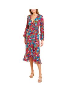 Image of sale on Wrap Midi Dress