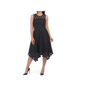 Image of sale on Annemarie Embroidered Dot Dress