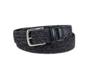 Image of sale on Men’s TH Flex Stretch Braided Belt with Faux-Leather Trim