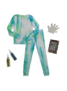 Image of sale on DIY Tie Dye Fitted Two-Piece Pajamas Kit size 6-10