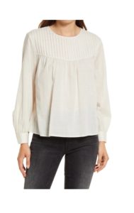 Image of sale on Pintuck Yoke Top