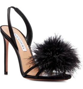 Image of sale on Boudoir Ostrich Feather Sandal