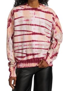 Image of sale on Tie Dye Notch Sweatshirt