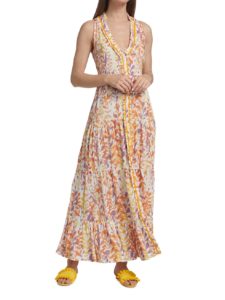 Image of sale on Nana Tiered Sleeveless Maxi Dress