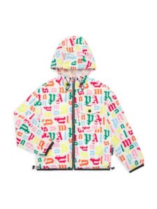 Image of sale on Little Girl’s & Girl’s All Over Logo Windbreaker
