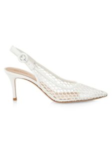 Image of sale on Fishnet Slingback Pumps