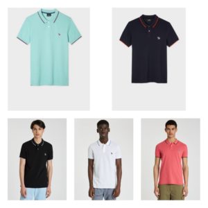 Image of sale on Zebra Logo Polo Shirt With Contrast Tipping