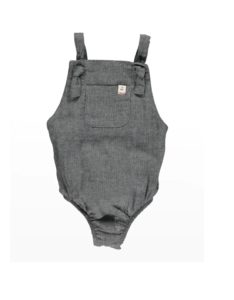 Image of sale on Boy’s Reef Solid Bubble Romper, Size Newborn-24M