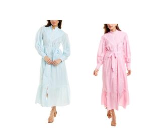 Image of sale on Long Sleeve Midi Dress