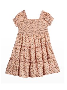 Image of sale on Girl’s Polka-Dot Tiered Tulle Dress, Size 3-7