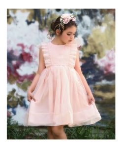Image of sale on Sleeve Butterfly-Detail Dress – Toddler & Girls