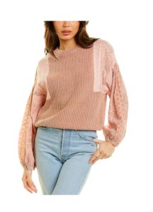 Image of sale on Mixed Media Sweater