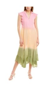 Image of sale on Rainbow Dip-Dye Maxi Dress