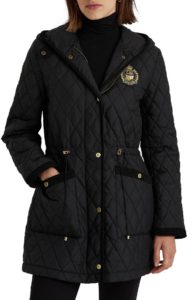 Image of sale on Quilted Crest Hooded Coat