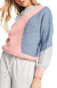 Image of sale on Abstract Colorblock Sweater