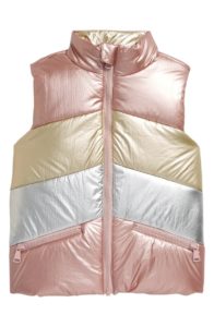 Image of sale on Quilted Metallic Puffer Vest