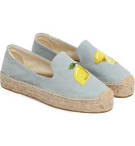 Image of sale on Lemon Espadrille Flat