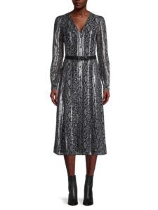 Image of sale on Soft Python Midi-Dress