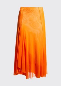 Image of sale on Asymmetric Midi Skirt