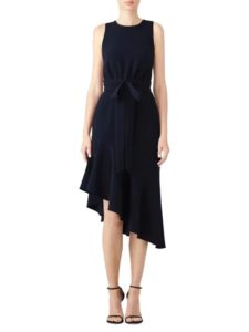 Image of sale on Sleeveless Asymmetric Midi Dress