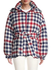 Image of sale on Performance Ski Gingham Down Puffer Jacket