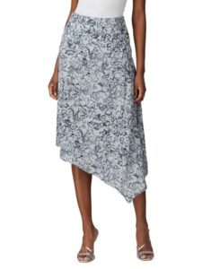 Image of sale on Floral Asymmetric Skirt