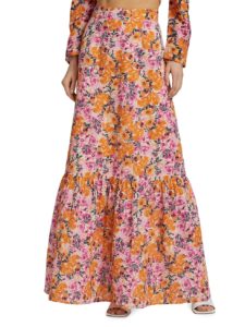 Image of sale on Floral Maxi Skirt